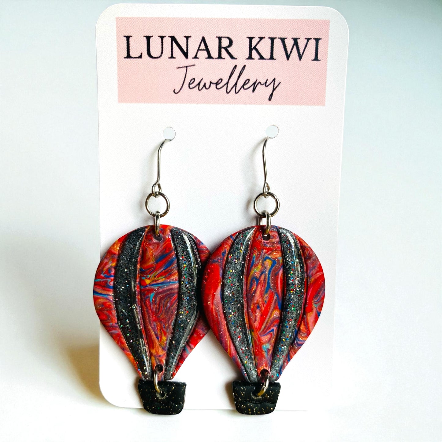 Hot Air Balloon Earrings