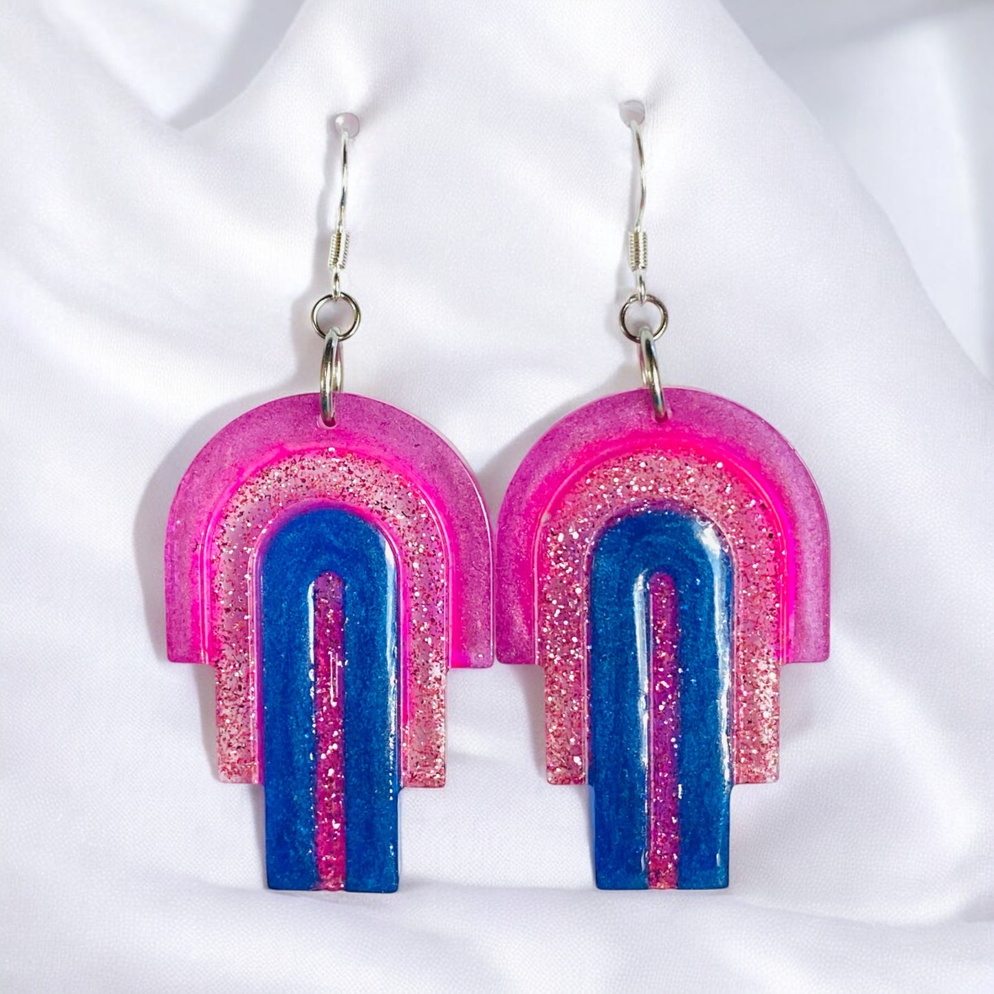 Spring Fusion Rainbow Earrings