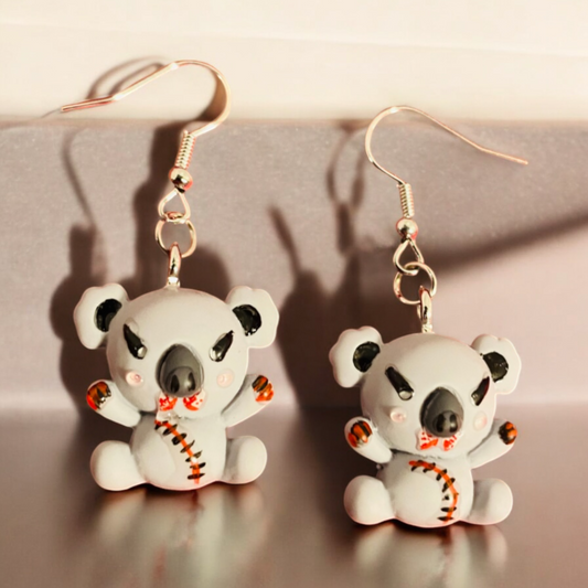 Drop Bear Earrings