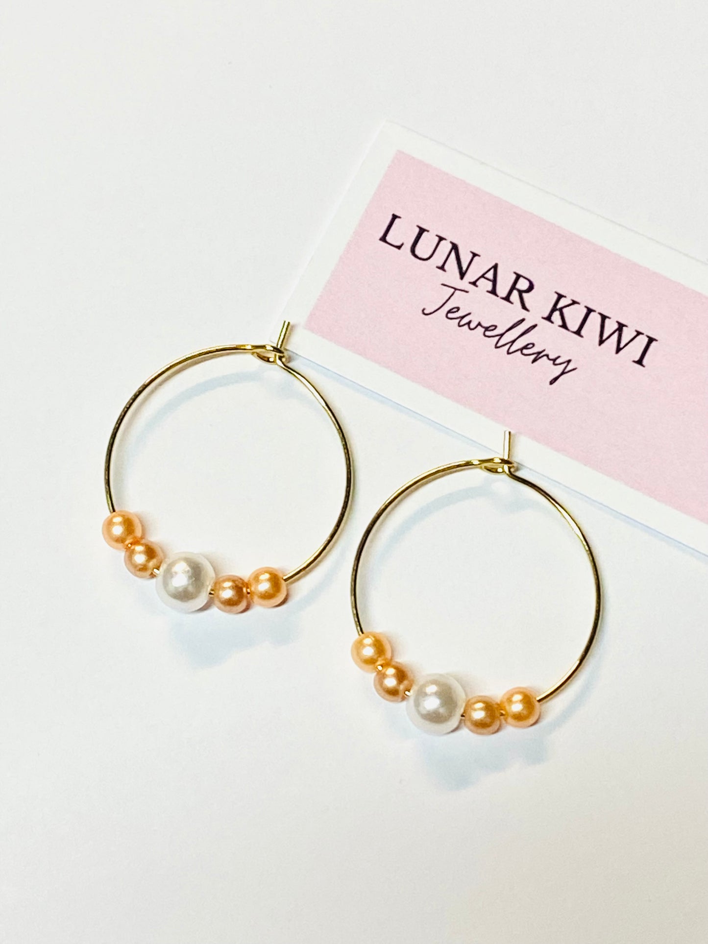 Harmony Beaded Hoop Earrings