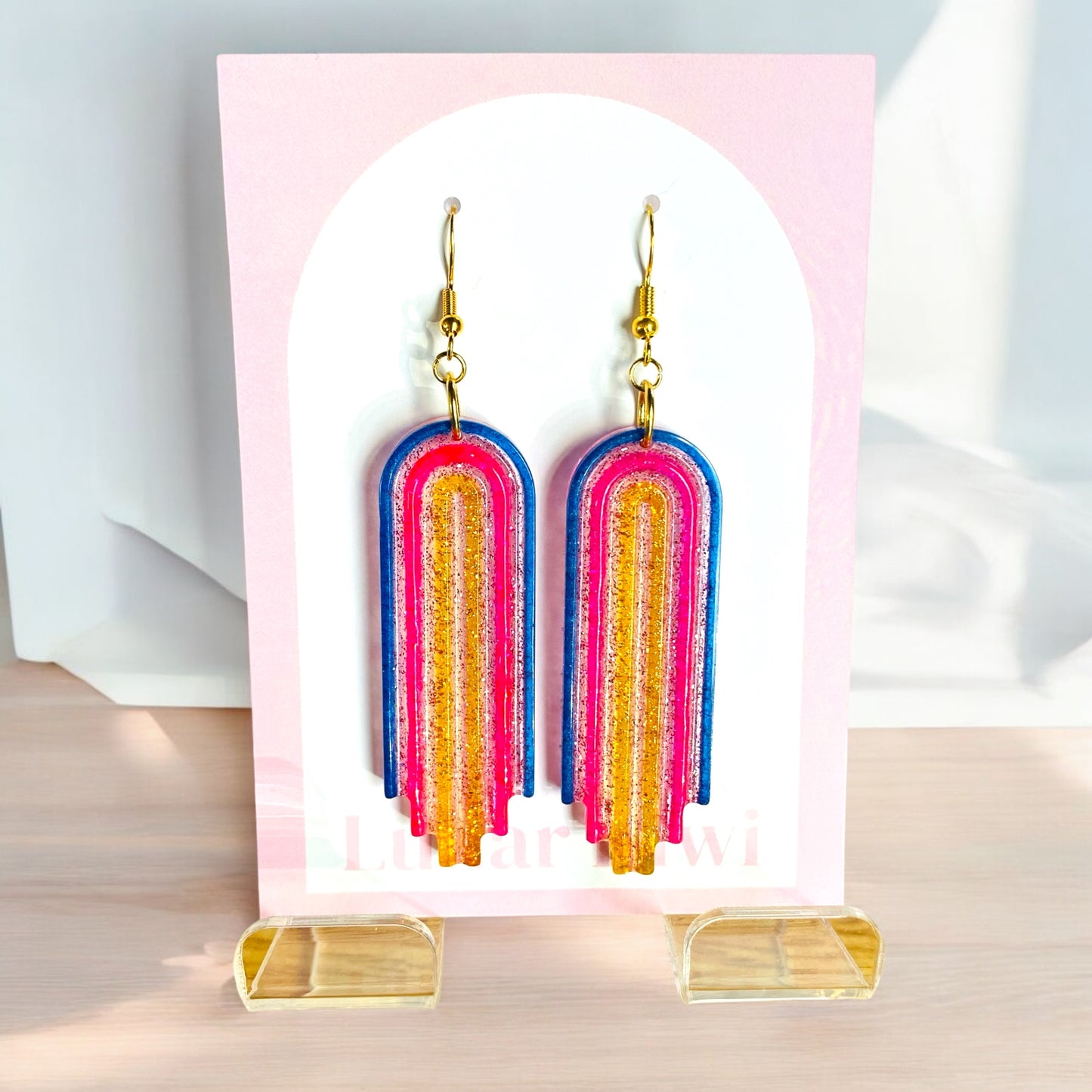 Spring Spectra Rainbow Earrings