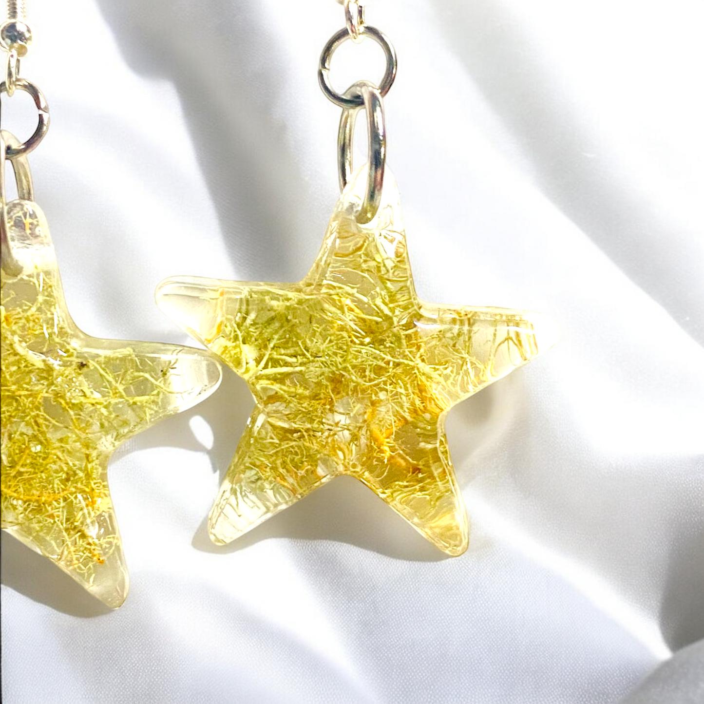 Stellar Bloom Dangly Earrings