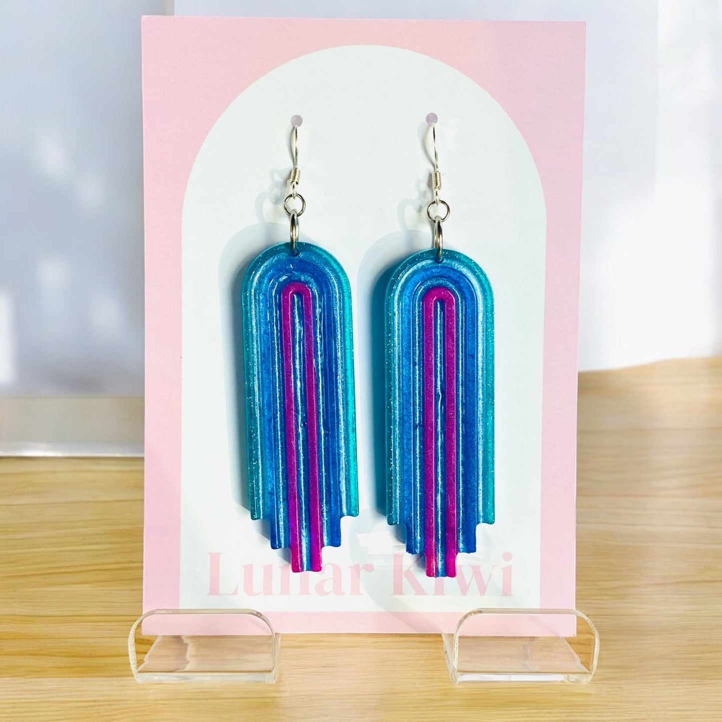 Spring Spectra Rainbow Earrings