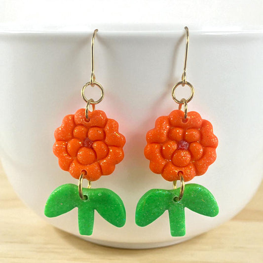 Orange Blossom Earrings
