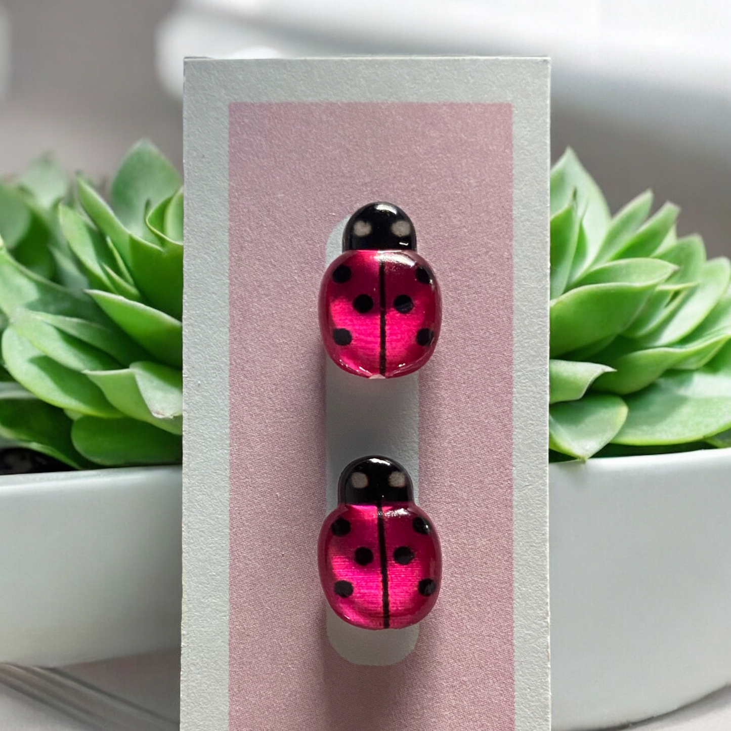 Ladybird Studs