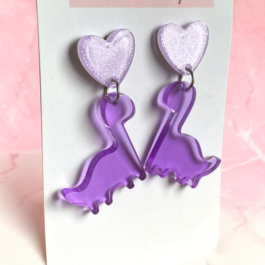 Violet Rex Earrings