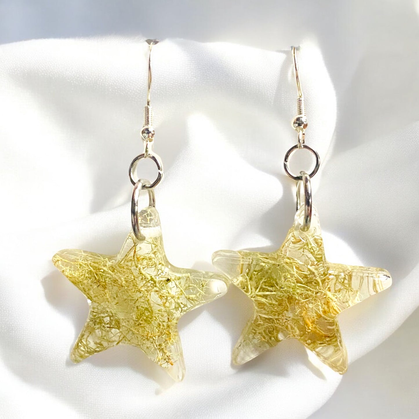 Stellar Bloom Dangly Earrings