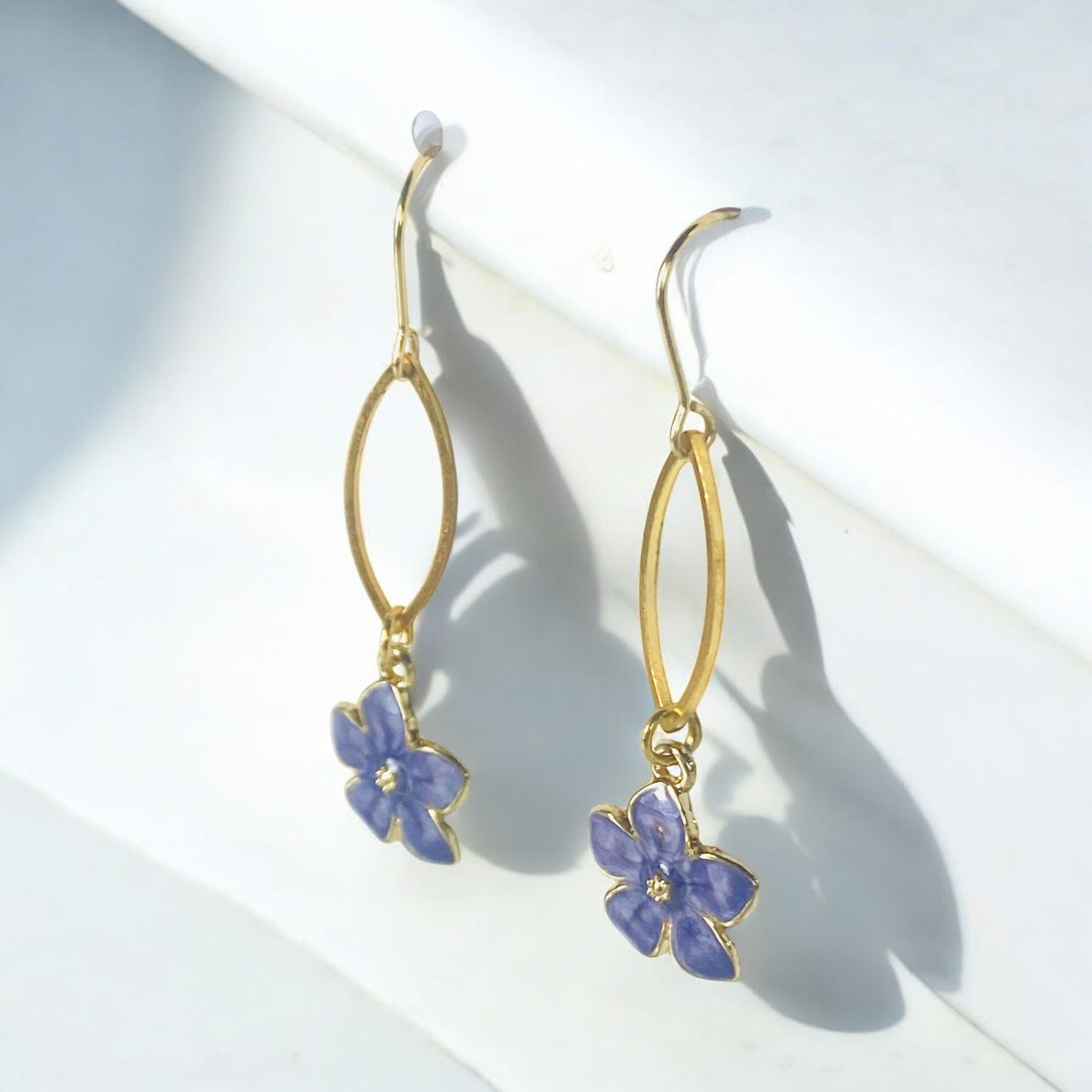 Violet Bloom Earrings