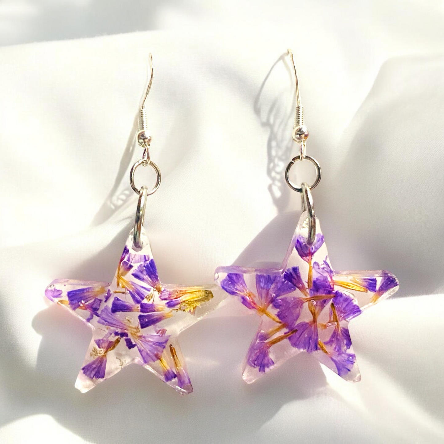 Stellar Bloom Dangly Earrings