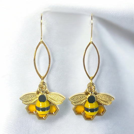 Bee Happy Earrings