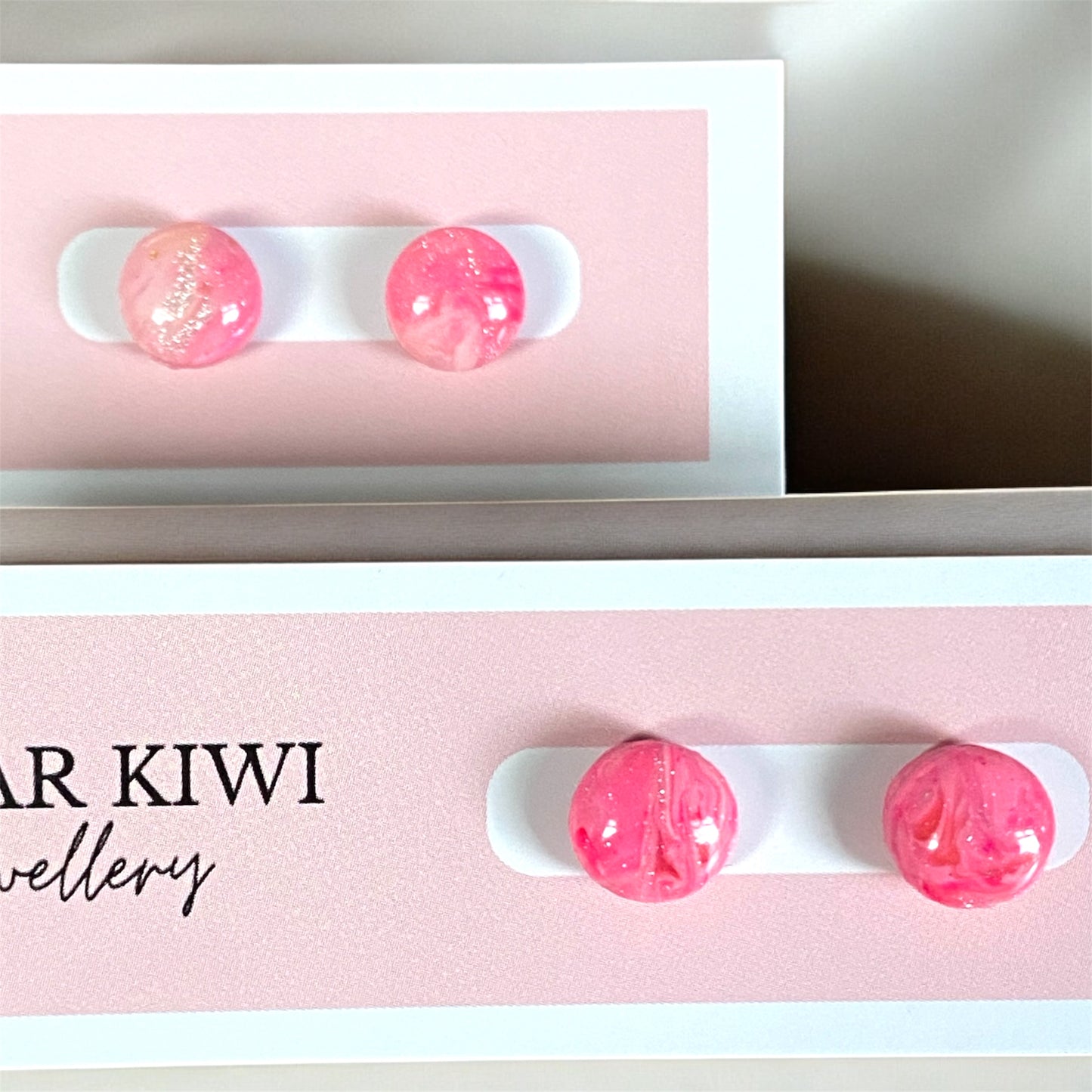 Blushing Stud Earrings