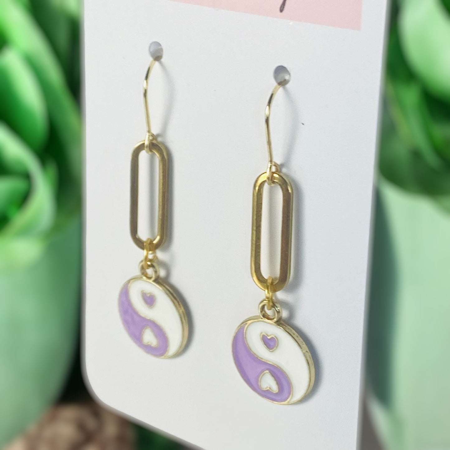 Balanced Heart Earrings