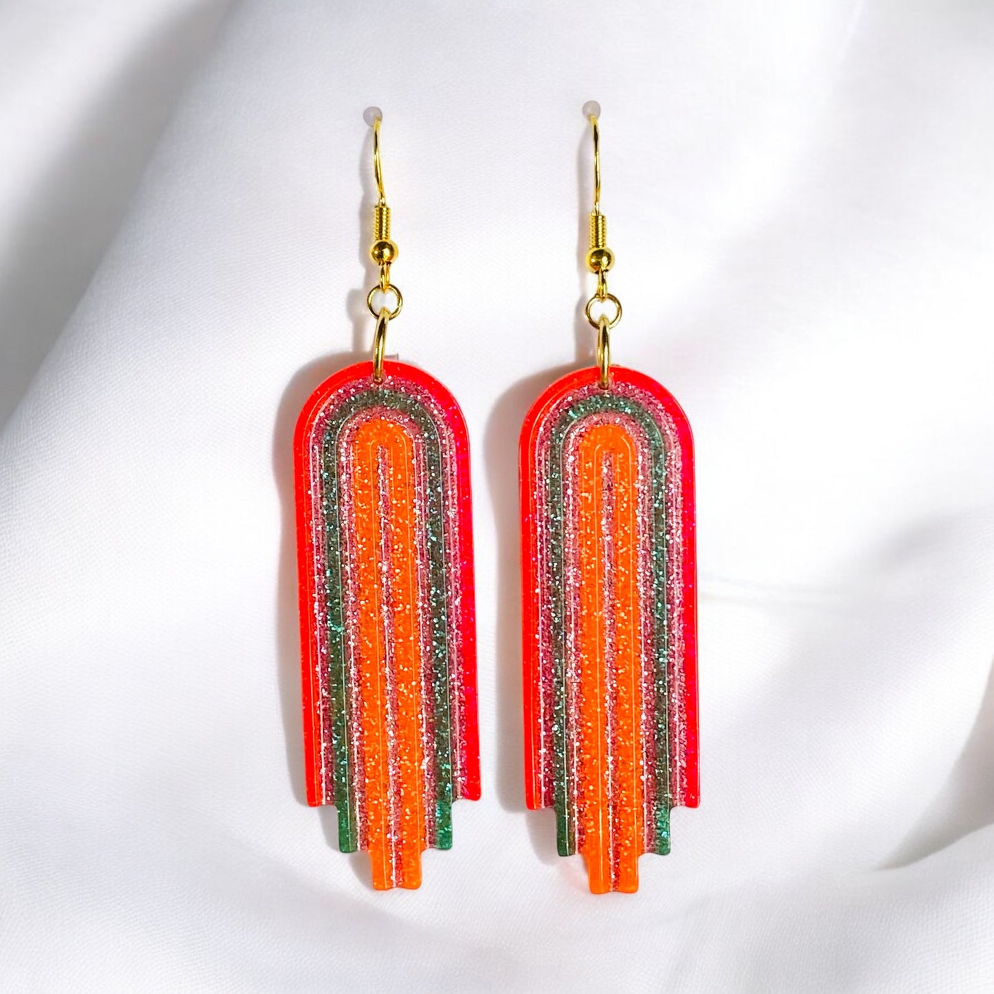 Spring Spectra Rainbow Earrings