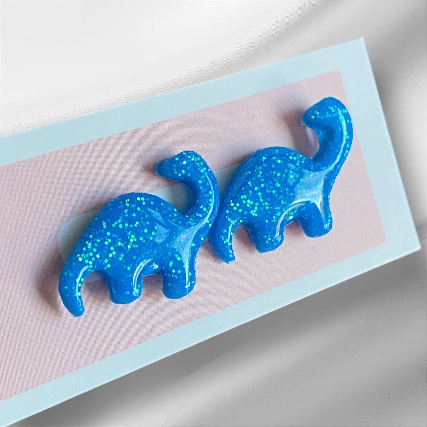 Long Neck Dino Studs