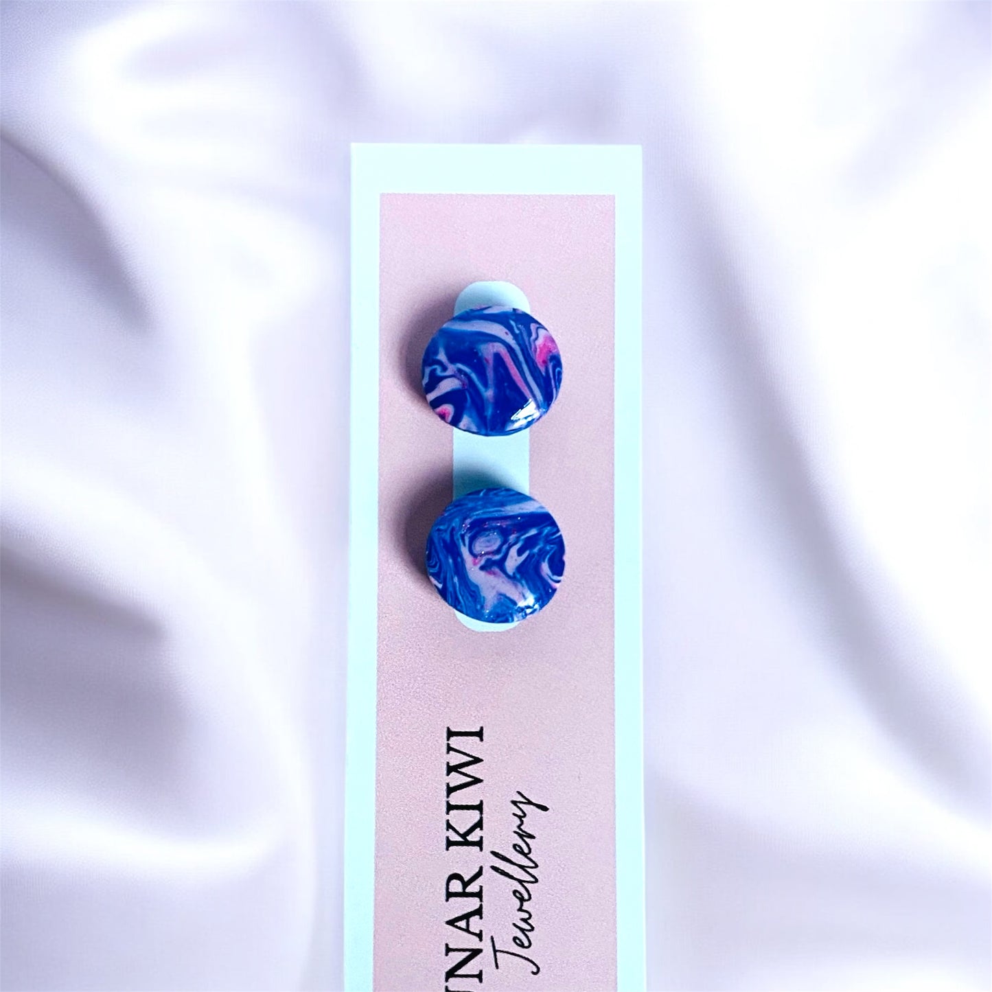 Lavender Dream Circle Studs