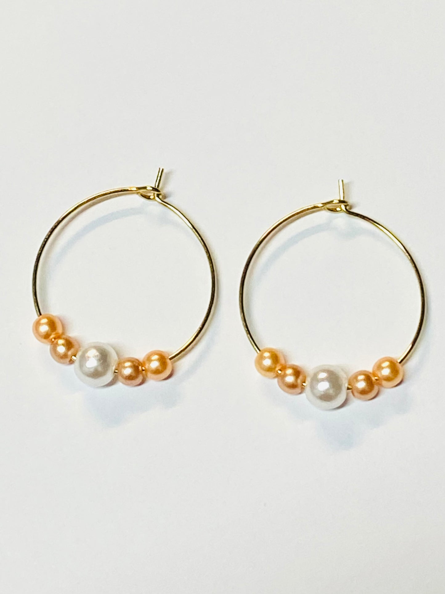 Harmony Beaded Hoop Earrings