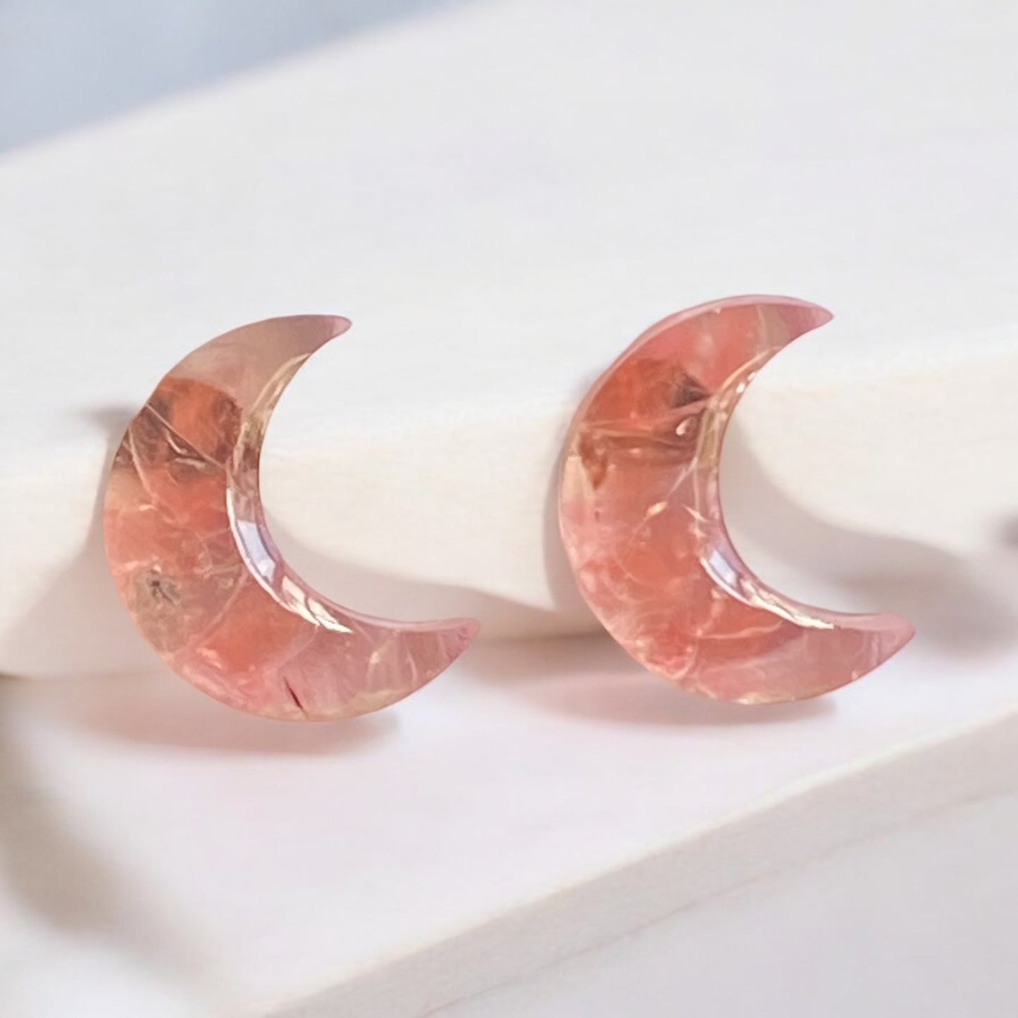 Lunar Bloom Studs