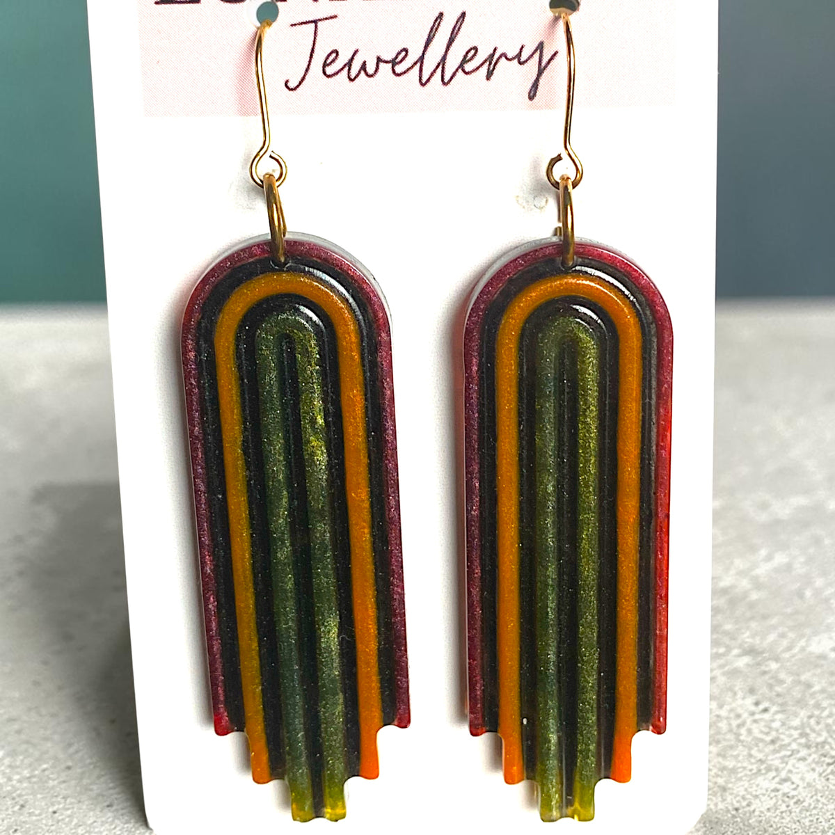 Burnt Forest Earrings