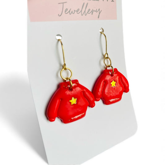 Xmas Sweater Earrings