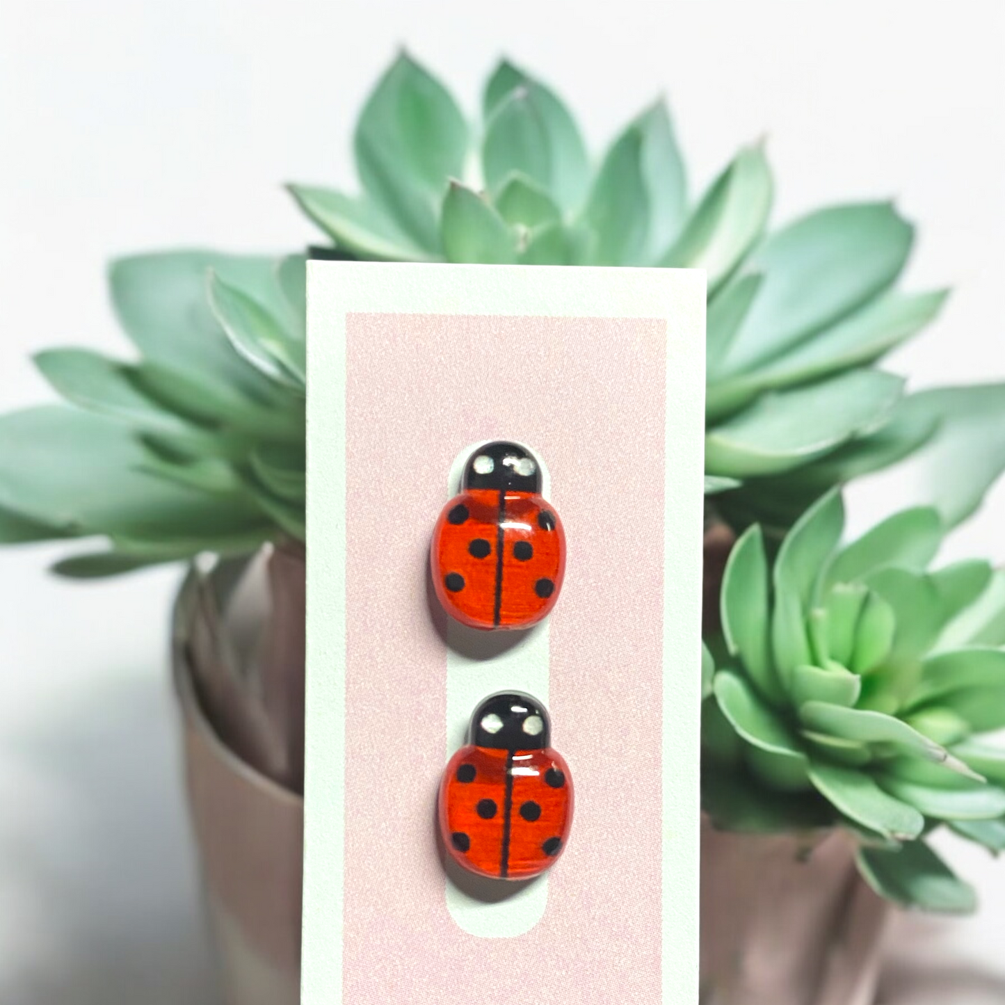 Ladybird Studs