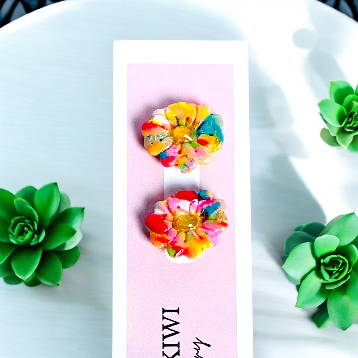Party Petal Stud Earrings