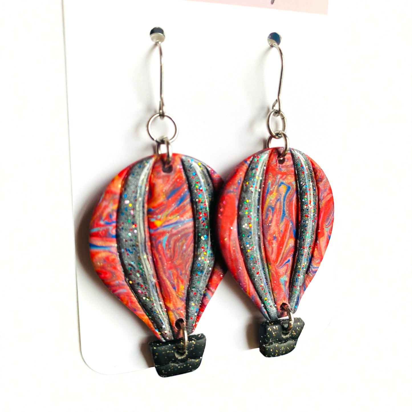 Hot Air Balloon Earrings