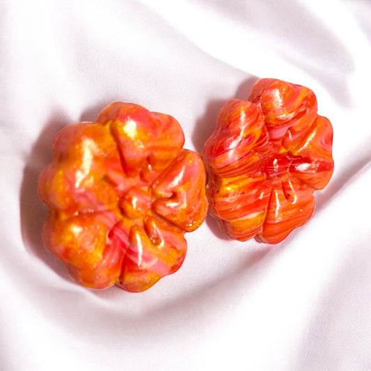 Tropical Bloom Stud Earrings