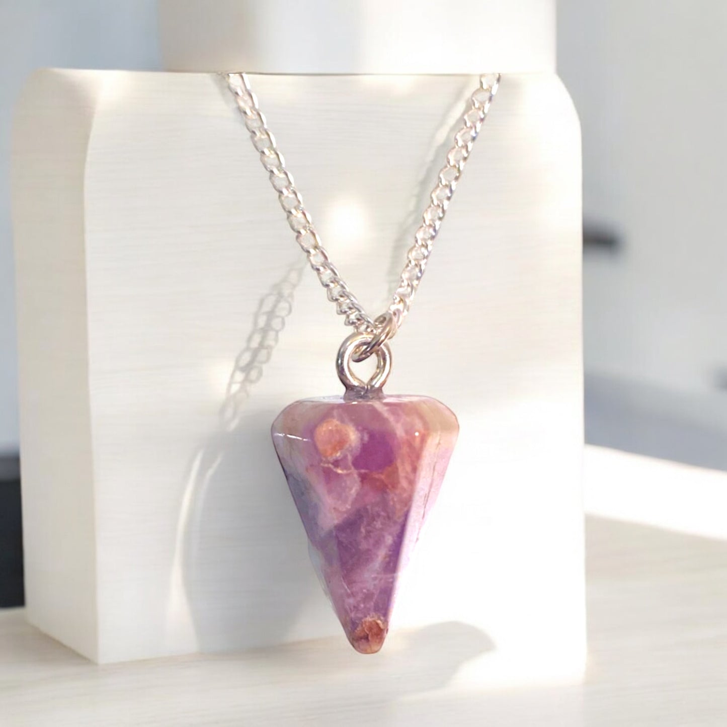 Amethyst Pendant Necklace