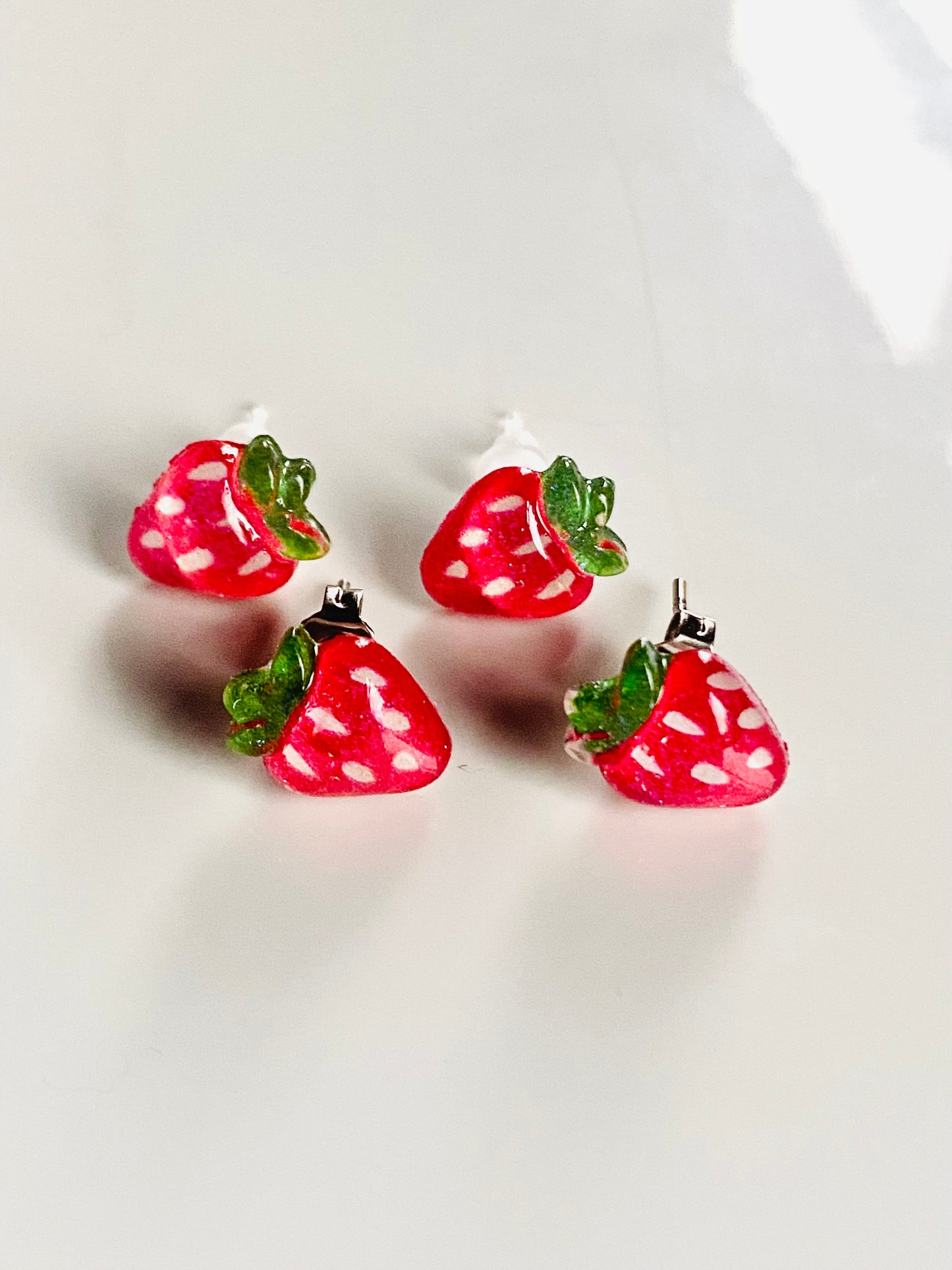 Strawberry Sugar Studs