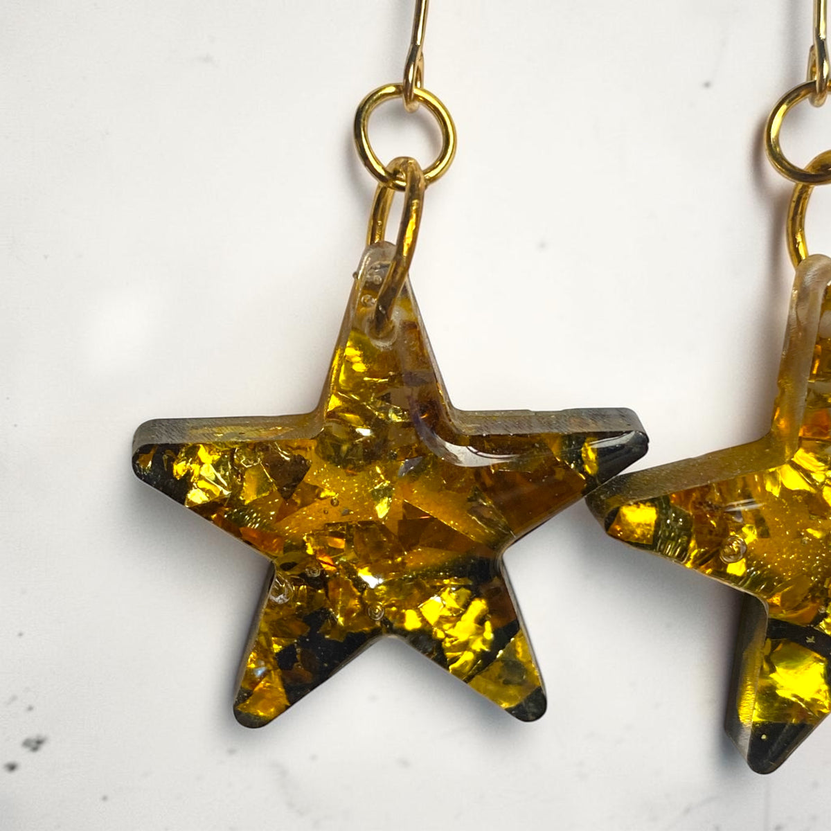 Golden Stardust Earrings
