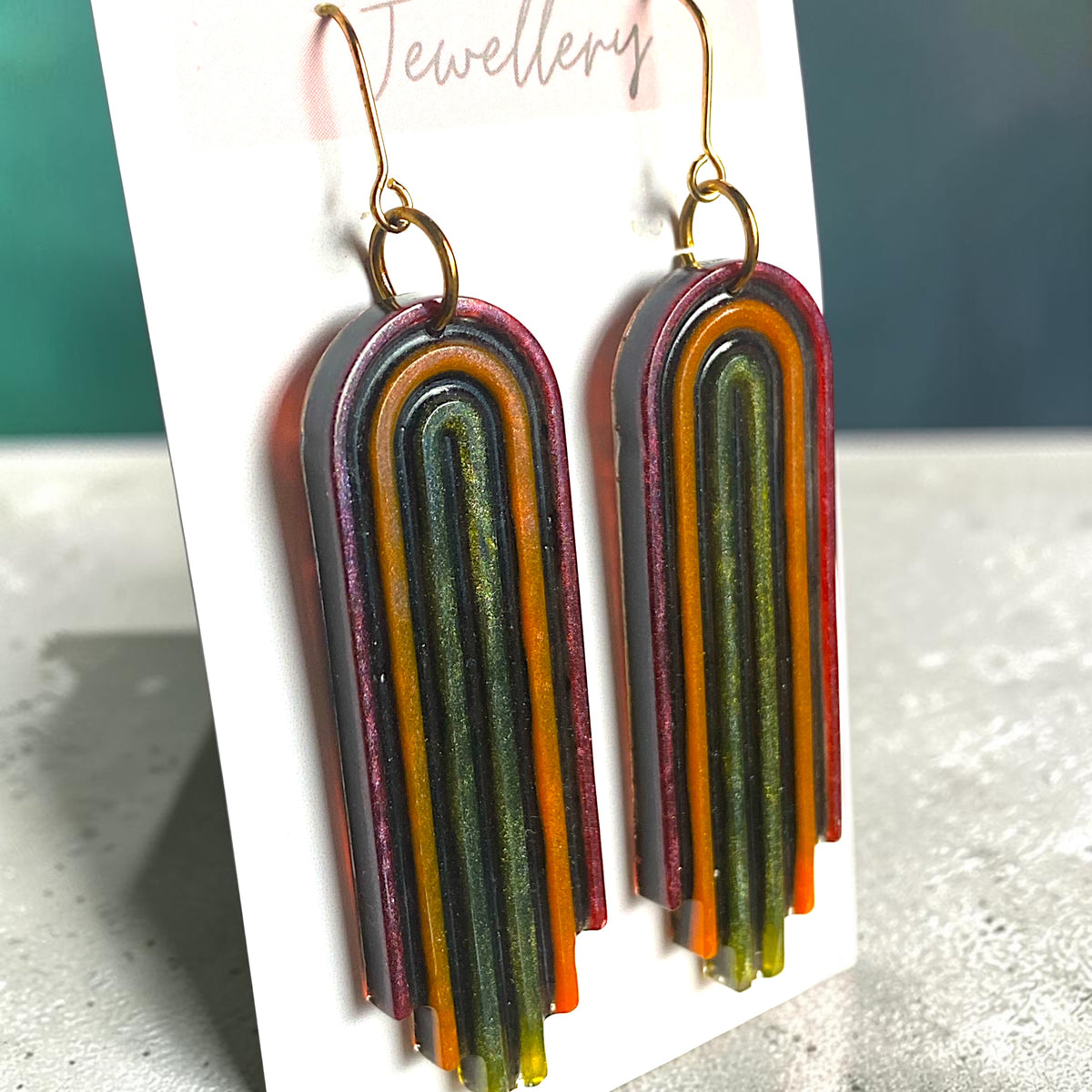 Burnt Forest Earrings