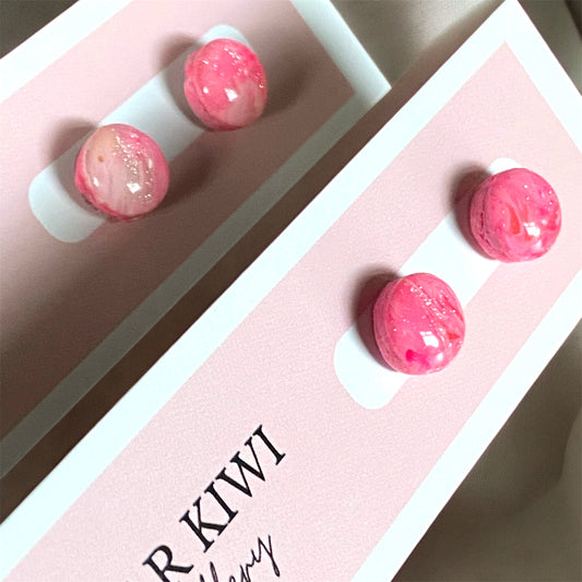 Blushing Stud Earrings